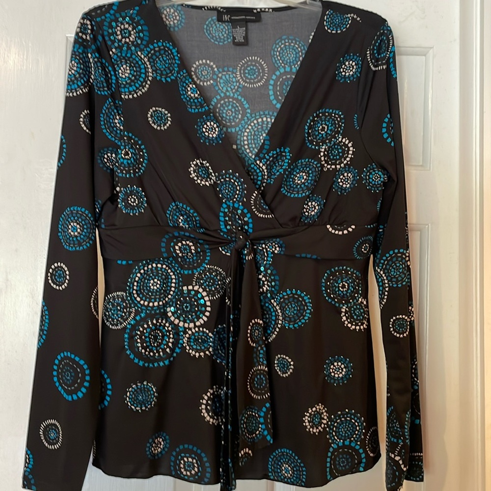INC International Concepts Top, Size Large